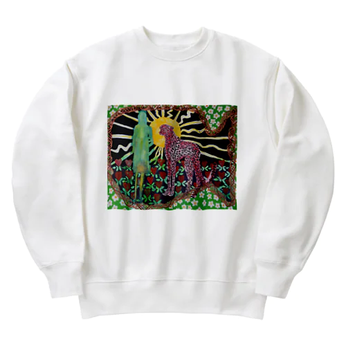 ちーたー Heavyweight Crew Neck Sweatshirt