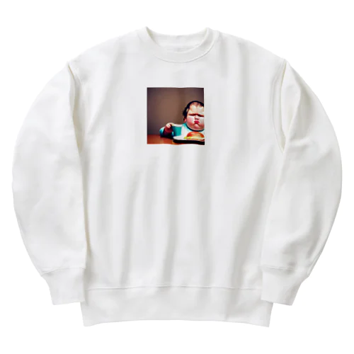 ふとったこども Heavyweight Crew Neck Sweatshirt