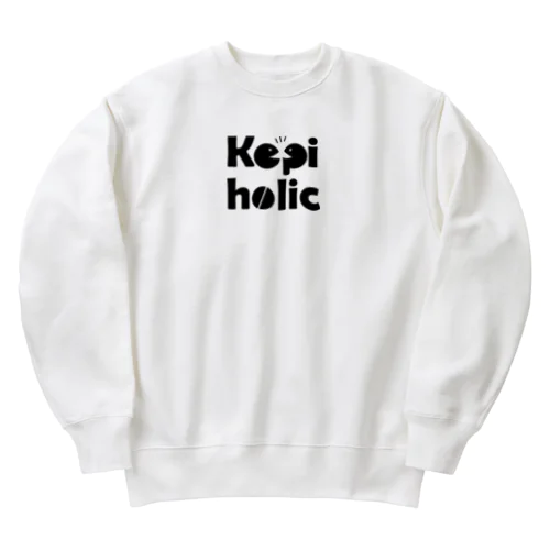 Kopi holic（ロゴBlack） Heavyweight Crew Neck Sweatshirt