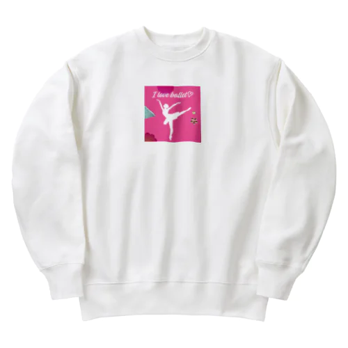 I love balletグッズ🩰 Heavyweight Crew Neck Sweatshirt