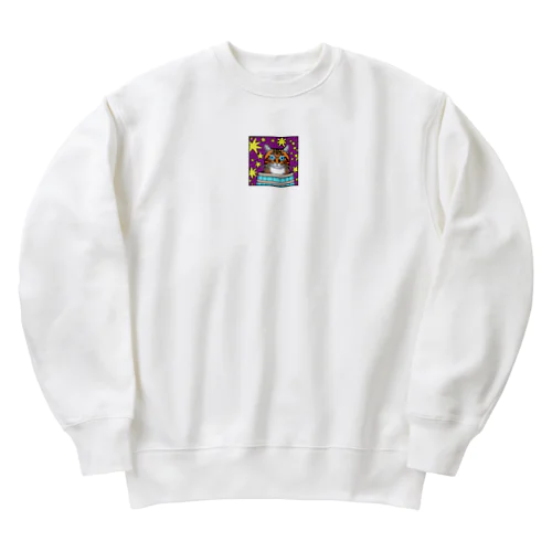 ウイスキーキャット Heavyweight Crew Neck Sweatshirt