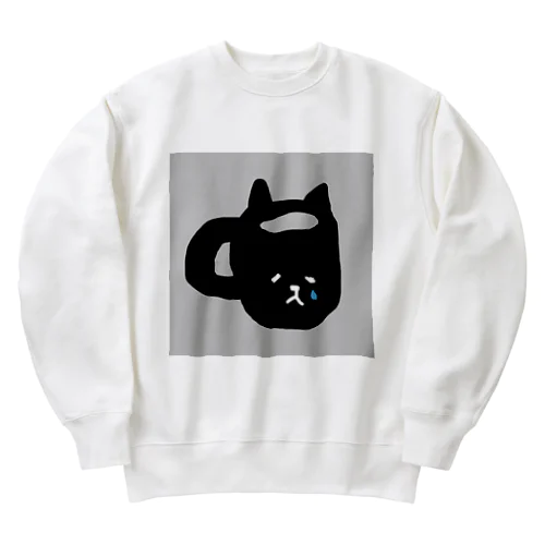 猫マグくん Heavyweight Crew Neck Sweatshirt