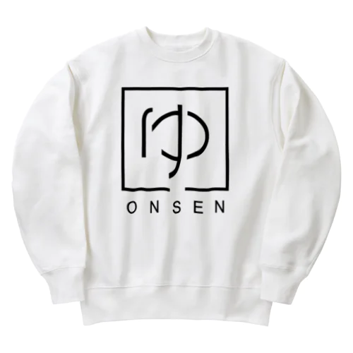 ゆ ONSEN Heavyweight Crew Neck Sweatshirt