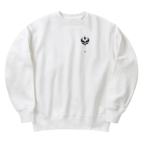 GratitudeGlow Global Heavyweight Crew Neck Sweatshirt