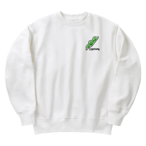 EDAMAME【FAMILY_HOLIDAYs 】 Heavyweight Crew Neck Sweatshirt