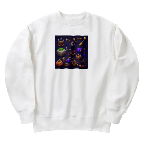 ハロウィンゲームアイテム Heavyweight Crew Neck Sweatshirt