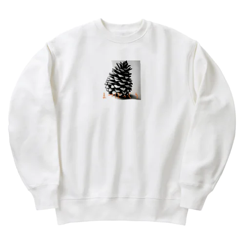 まつぼっくり Heavyweight Crew Neck Sweatshirt