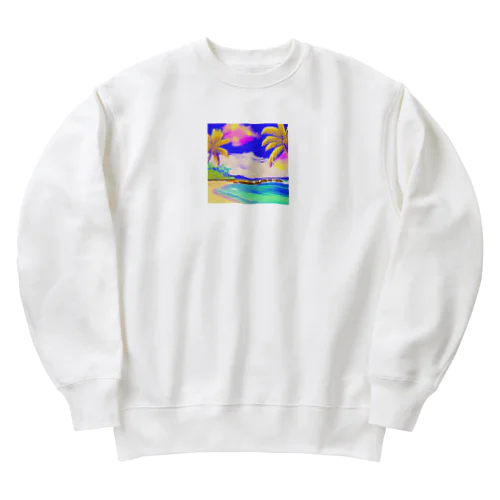 南国グラフィック Heavyweight Crew Neck Sweatshirt