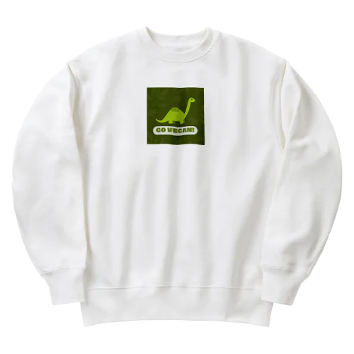 幸恐竜 Heavyweight Crew Neck Sweatshirt