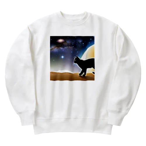 火星猫 Heavyweight Crew Neck Sweatshirt