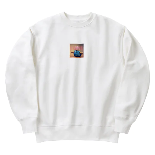 あおくん&あおちゃん Heavyweight Crew Neck Sweatshirt