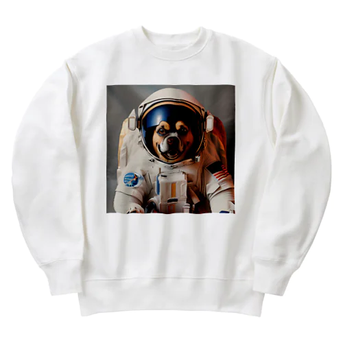 宇宙飛行士犬だワン！！ Heavyweight Crew Neck Sweatshirt