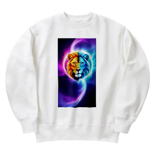 カラフル　ライオン Heavyweight Crew Neck Sweatshirt