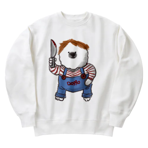 あの着ぐるみを着た犬 Heavyweight Crew Neck Sweatshirt