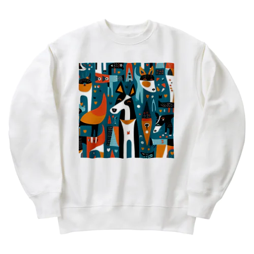 スマイルですね。 Heavyweight Crew Neck Sweatshirt