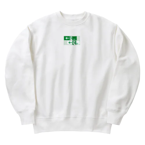 ハザードサイン Heavyweight Crew Neck Sweatshirt