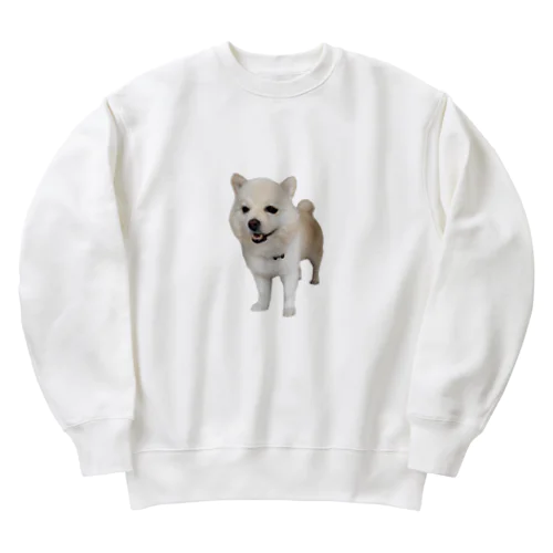 ポメラニアンりりこ Heavyweight Crew Neck Sweatshirt