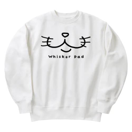  ウィスカーパッド Heavyweight Crew Neck Sweatshirt