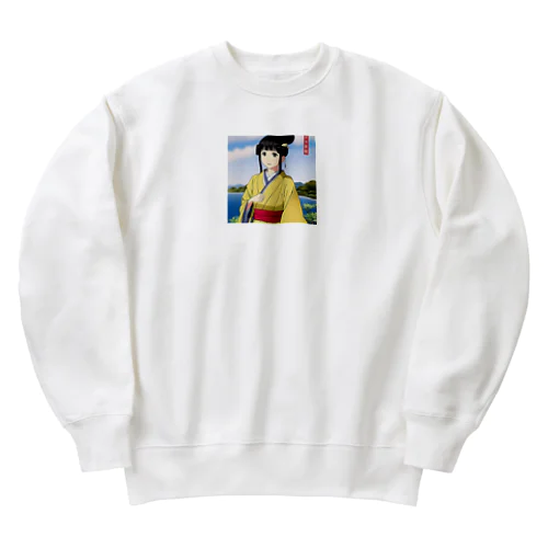 美希（Miki） Heavyweight Crew Neck Sweatshirt