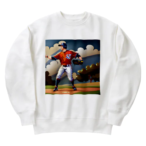 ベースボーラー Heavyweight Crew Neck Sweatshirt