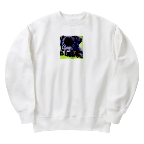 仔犬 Heavyweight Crew Neck Sweatshirt