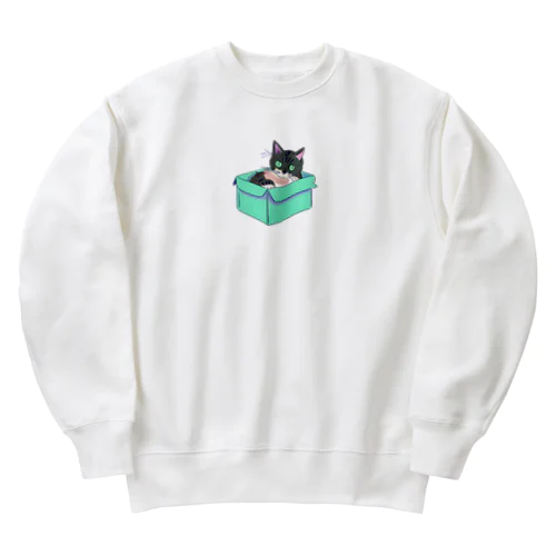 ダンボール猫 Heavyweight Crew Neck Sweatshirt