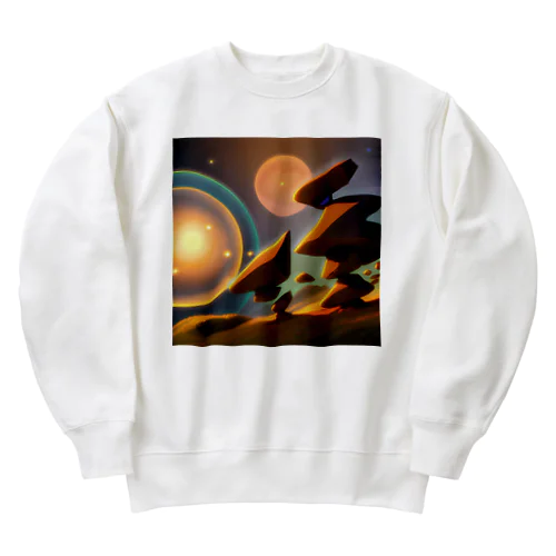 奇抜な図形 Heavyweight Crew Neck Sweatshirt