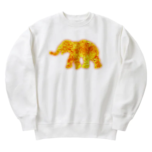 ぞうグッズ Heavyweight Crew Neck Sweatshirt