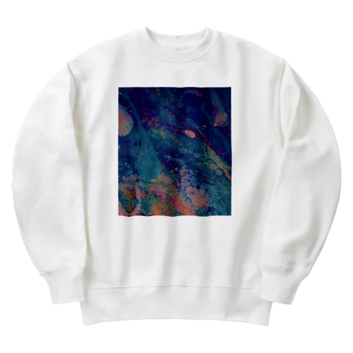 瞼彩Ⅱ Heavyweight Crew Neck Sweatshirt