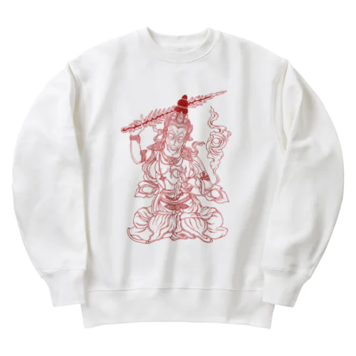 仏 Heavyweight Crew Neck Sweatshirt