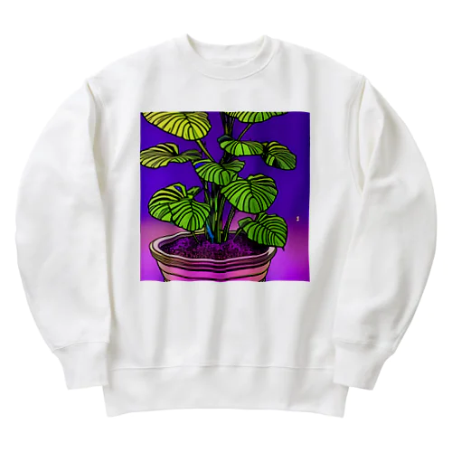 イヤシ Heavyweight Crew Neck Sweatshirt