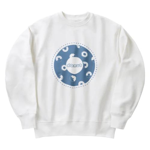 donut(ドーナツ) Heavyweight Crew Neck Sweatshirt