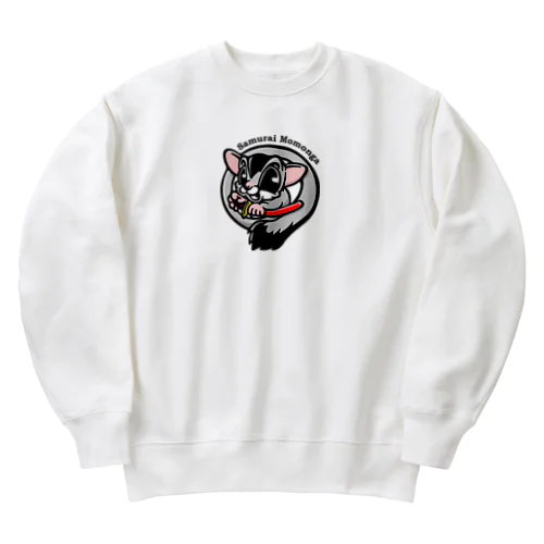 さむらいモモンガ Heavyweight Crew Neck Sweatshirt