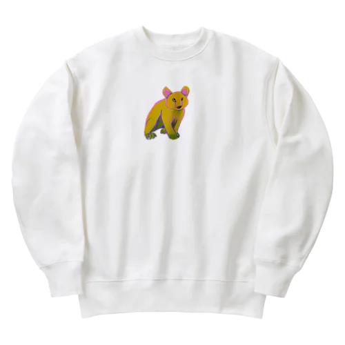 クマ？うさぎ？ライオン？ Heavyweight Crew Neck Sweatshirt