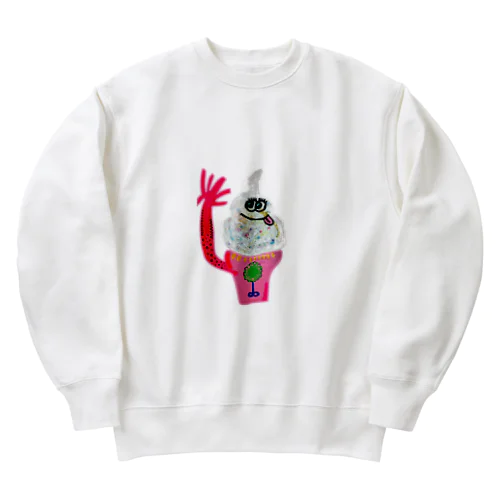 そふとくりーむ Heavyweight Crew Neck Sweatshirt