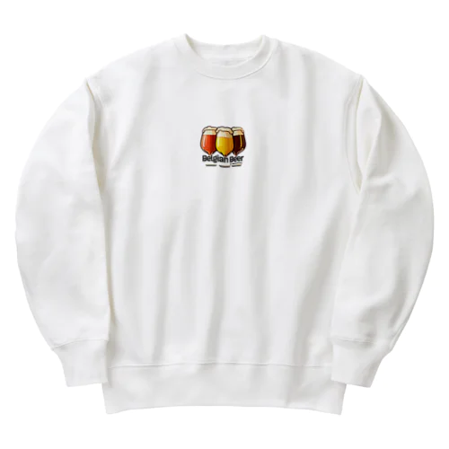 3Belgian Beers Heavyweight Crew Neck Sweatshirt