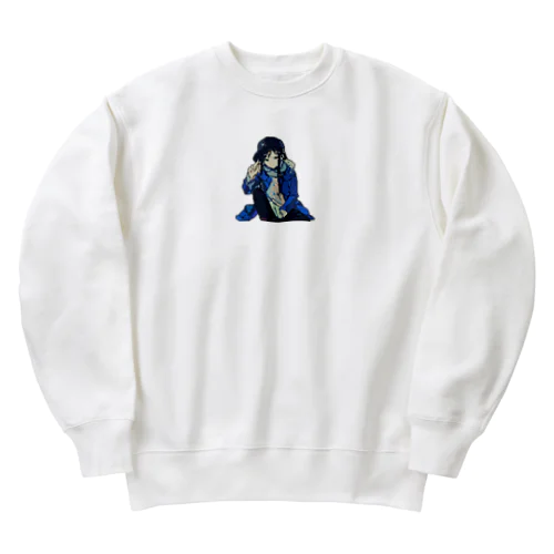 バーチャルライフ。 Heavyweight Crew Neck Sweatshirt