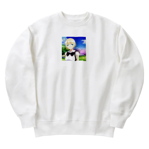 こはる (Koharu) Heavyweight Crew Neck Sweatshirt