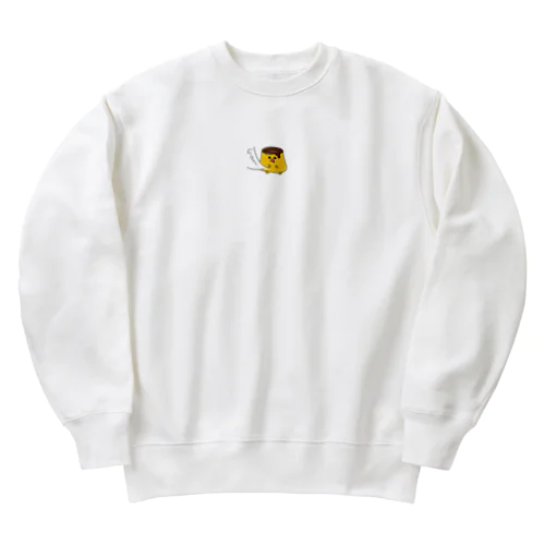 はらぺこプリンくん Heavyweight Crew Neck Sweatshirt