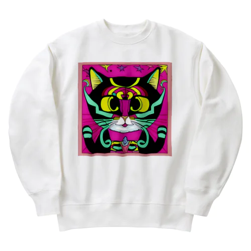 Japan Cat #7 Heavyweight Crew Neck Sweatshirt