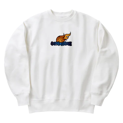 バスケっとロゴー Heavyweight Crew Neck Sweatshirt