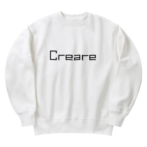 クレアーレ　シンプルロゴ Heavyweight Crew Neck Sweatshirt