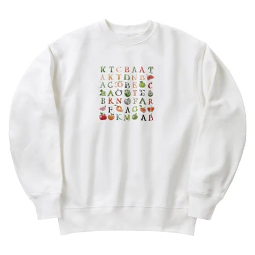 アルファベットグッズ Heavyweight Crew Neck Sweatshirt