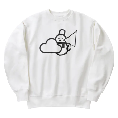 勇者雪だるま Heavyweight Crew Neck Sweatshirt