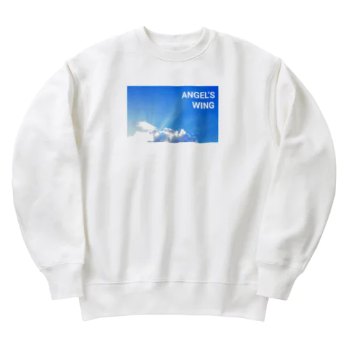 天使の羽！ ANGEL’S  WING Heavyweight Crew Neck Sweatshirt