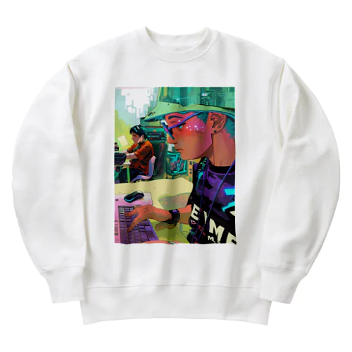 プログラミングキッズ Heavyweight Crew Neck Sweatshirt