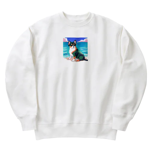 愛する犬 Heavyweight Crew Neck Sweatshirt