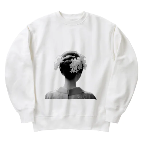 後ろ姿美人 Heavyweight Crew Neck Sweatshirt