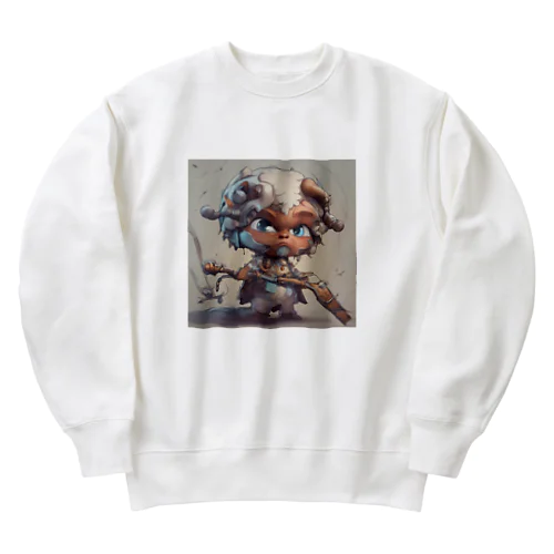 ひつじの冒険者（プラウド・フリース) Heavyweight Crew Neck Sweatshirt