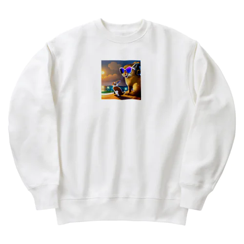 輝く未来 Heavyweight Crew Neck Sweatshirt